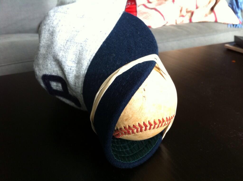 PTO ballcap breaking in