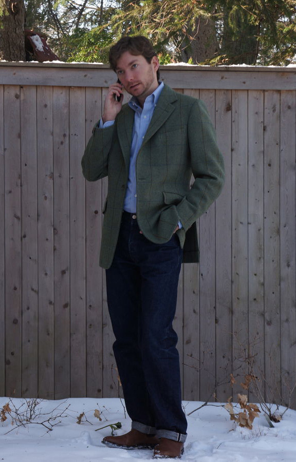 Real People: Sport Coats with Jeans