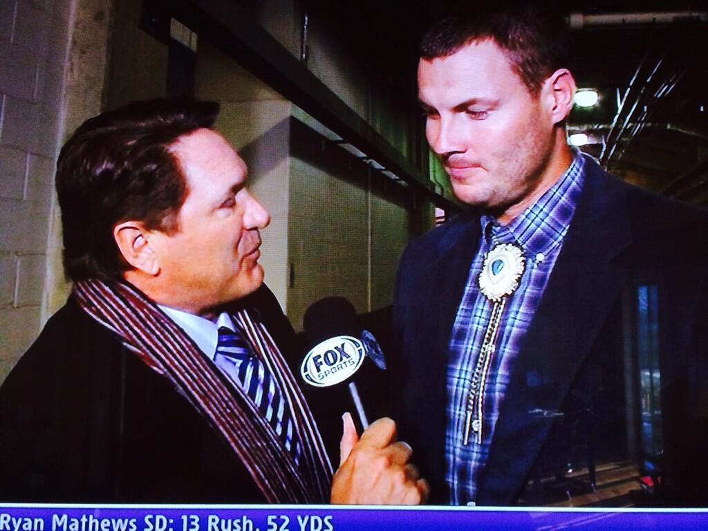 I didn&rsquo;t see this conversation between a FOX Sports reporter and Philip Rivers