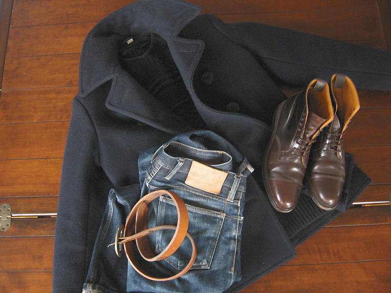 Wearing Boring Outerwear