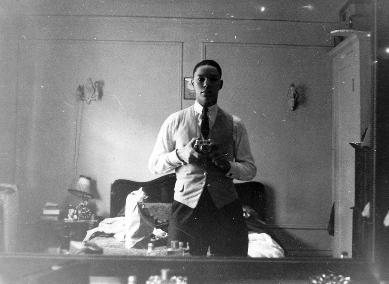 A young Colin Powell would like some feedback on his outfit for the day