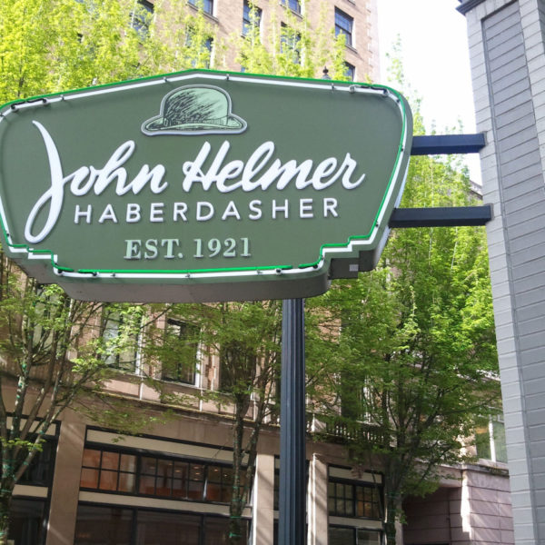 John Helmer Haberdasher in Portland