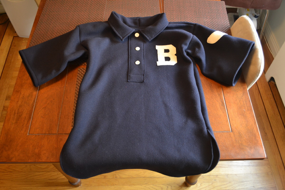how to sew your own old-timey baseball jersey