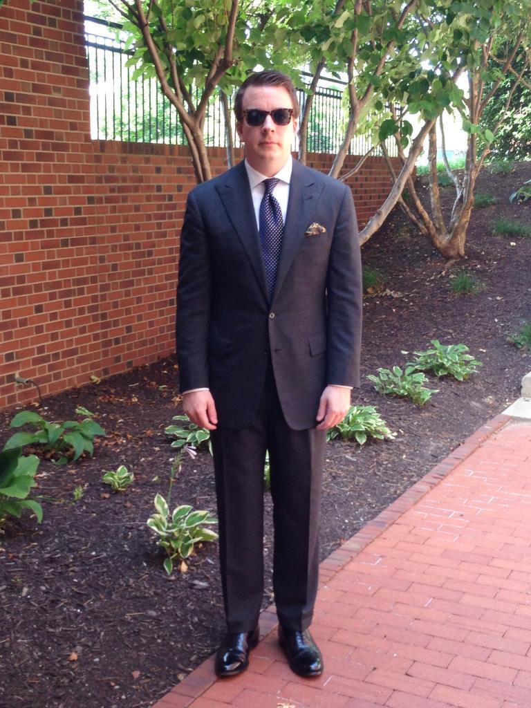 Real People: The Peak-Lapel, Single-Breasted Suit