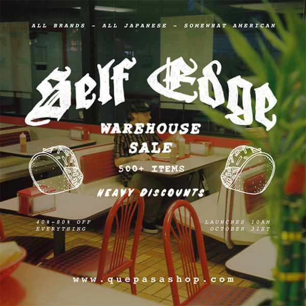 It&rsquo;s on Sale: Self Edge Warehouse Sale