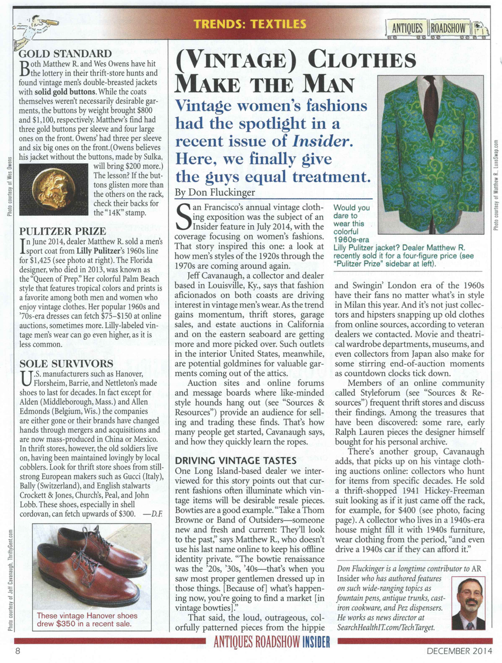 Antiques Roadshow Insider