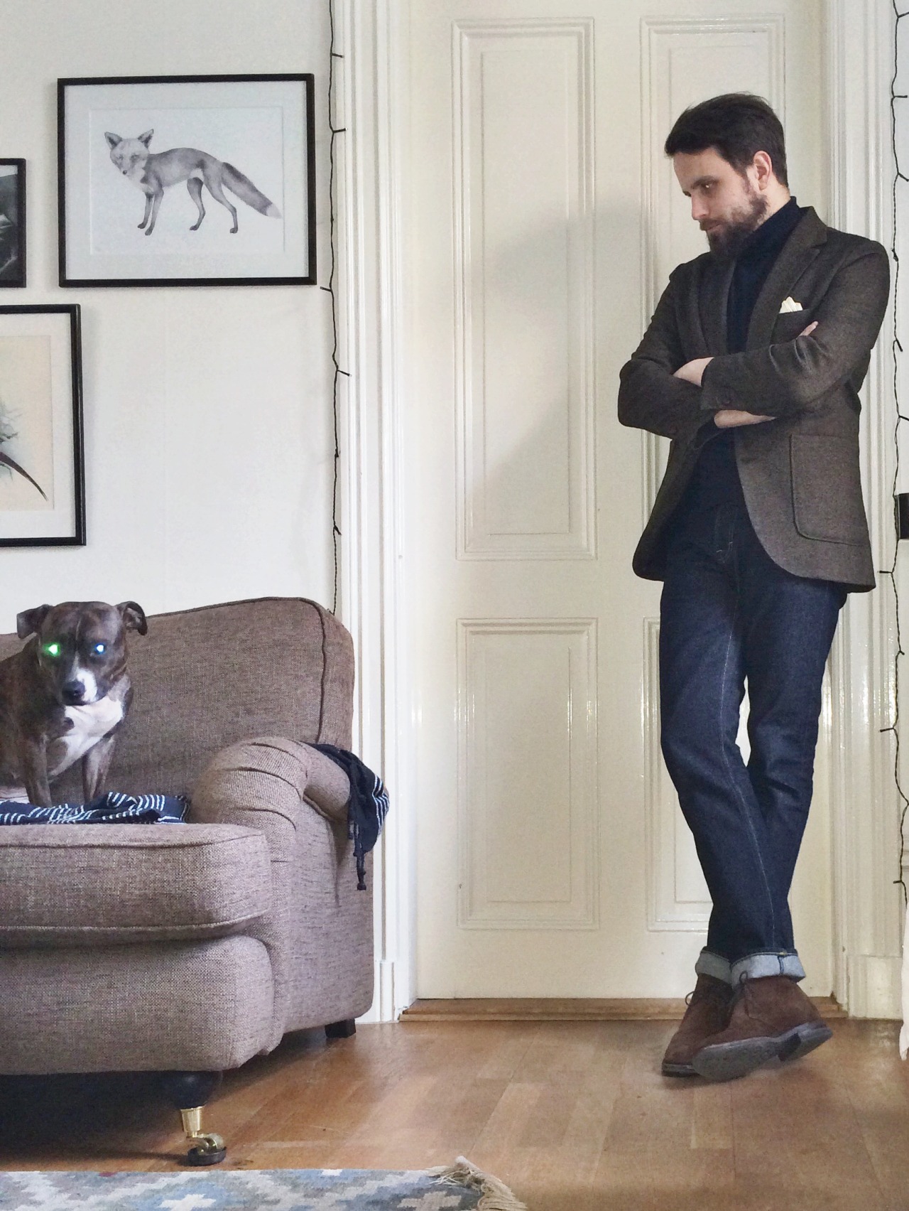 Real People: Sport Coats with Jeans