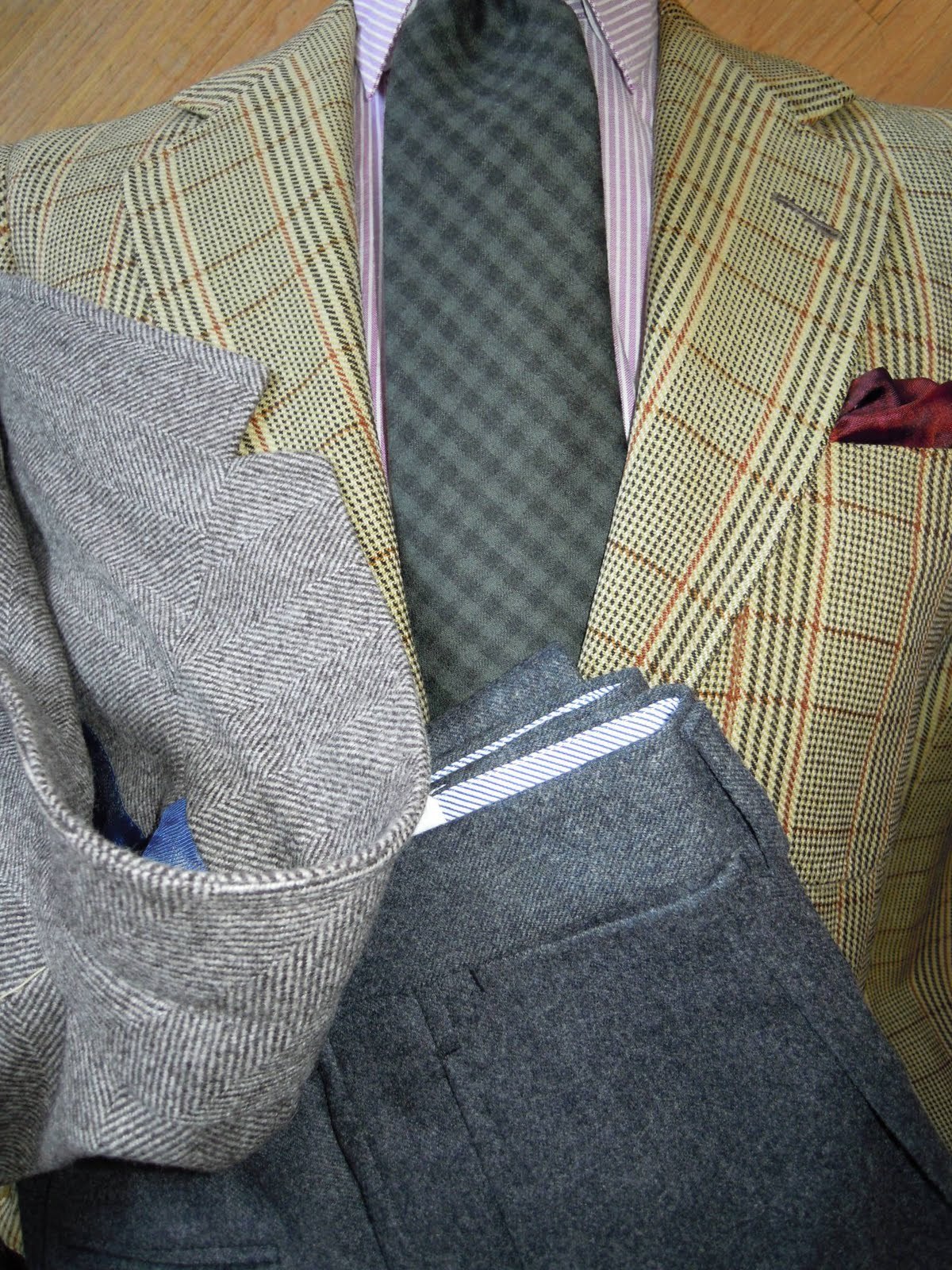 Luciano Barbera on one of his favorite jackets