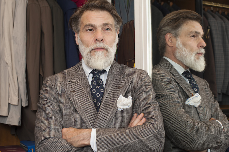 Casual Patterned Flannel Suits