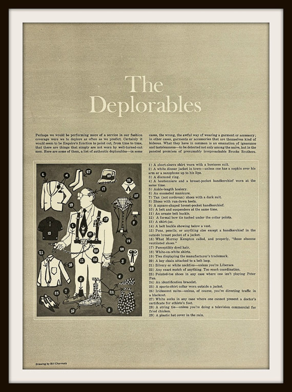 Esquire, 1968: The Deplorables