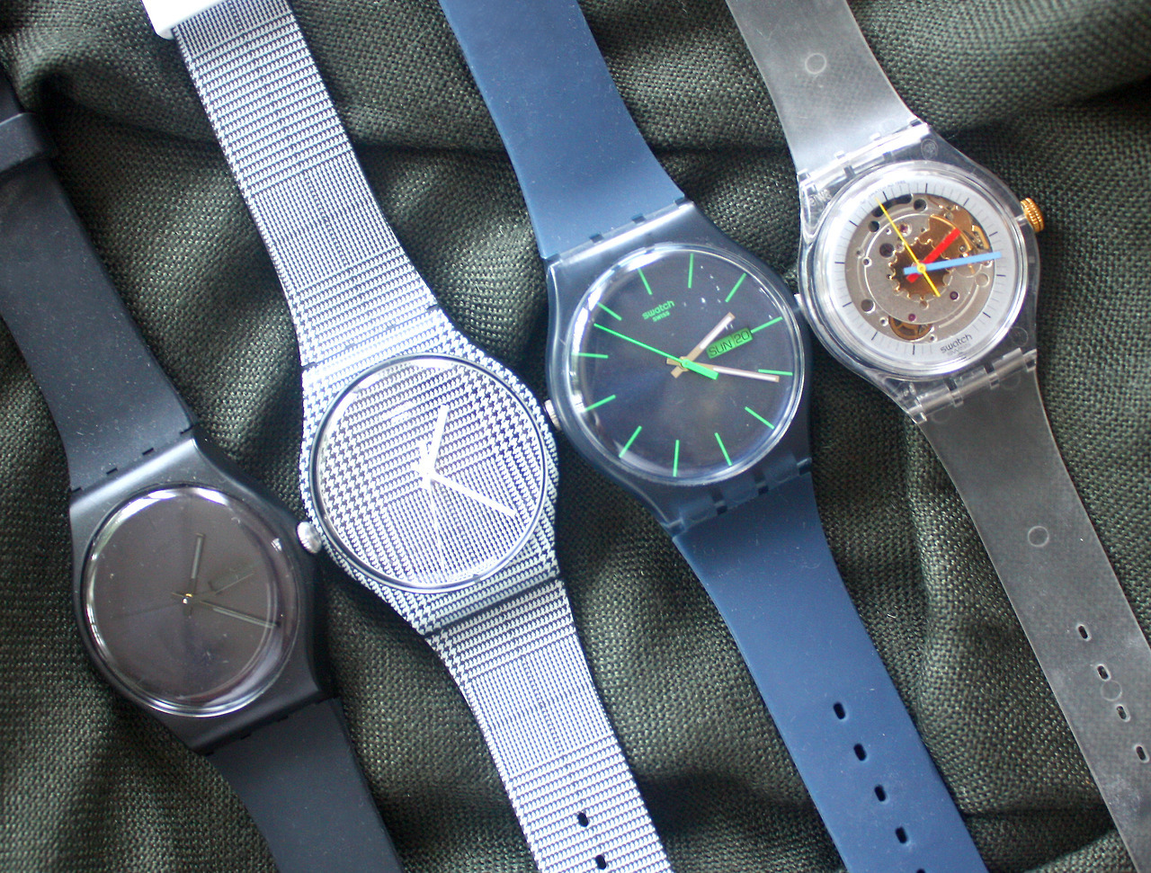Colorful Swatch Watch for Spring