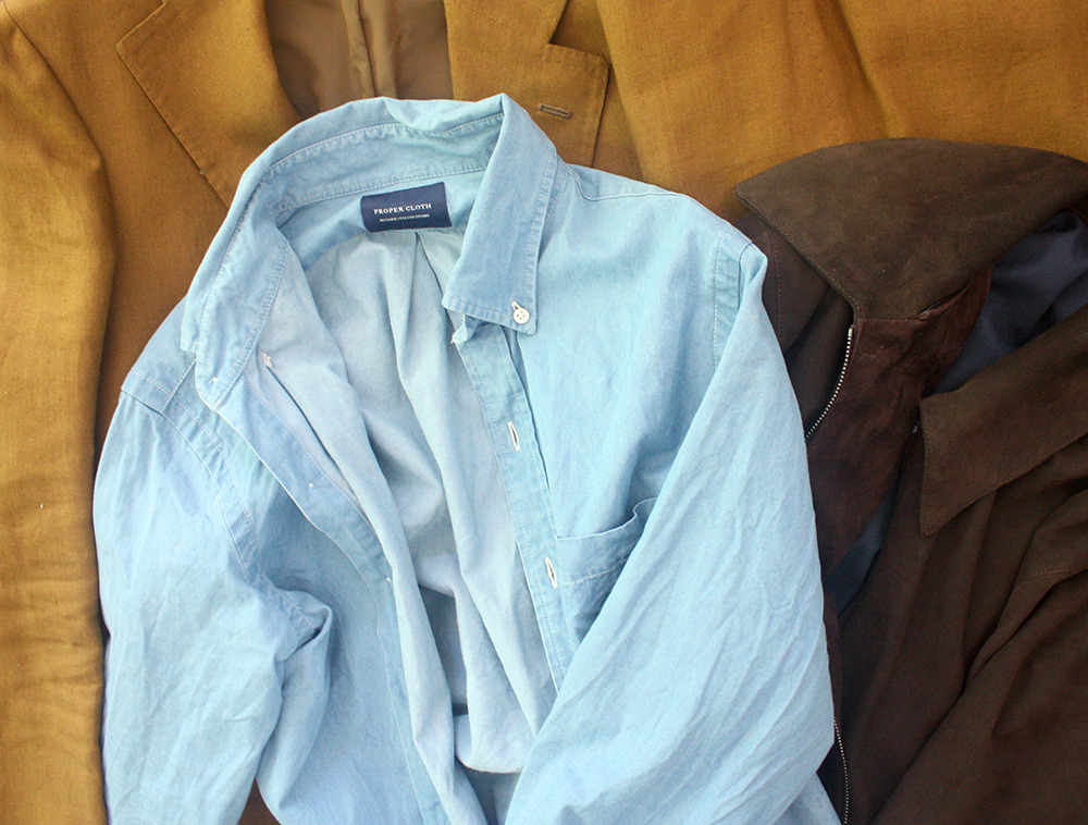 Proper Cloth’s Washed Denim Shirts