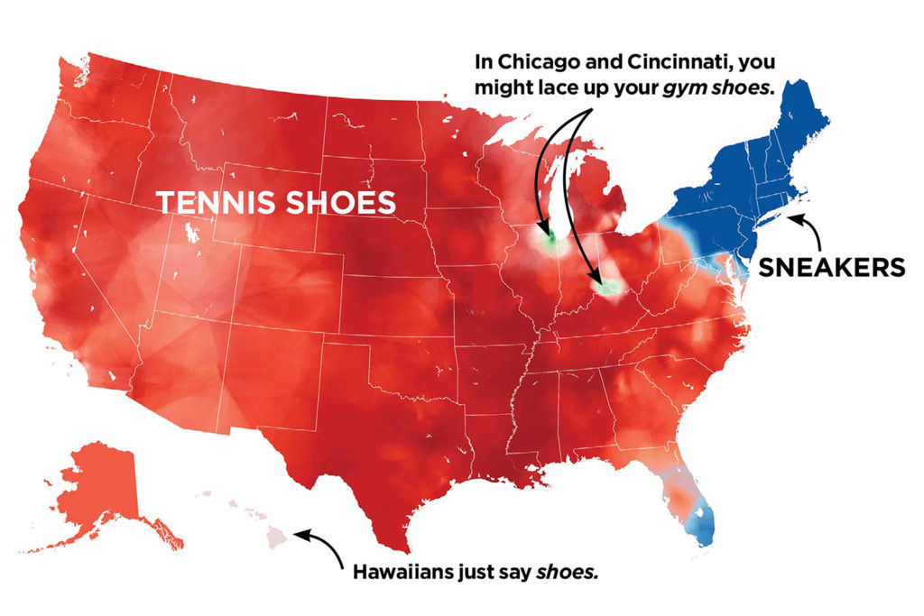 What Americans Call Athletic Footwear