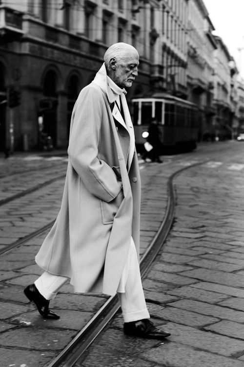 Raid Your Thrift Stores for Long Overcoats